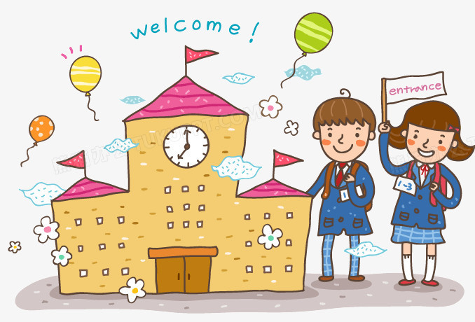 卡通学校