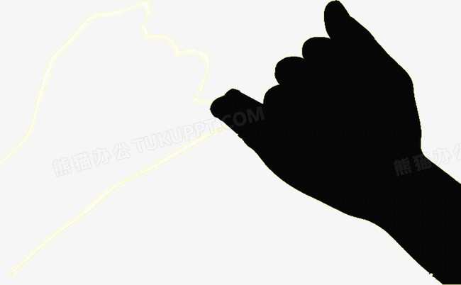 信誉至上png图片素材下载_手势png_熊猫办公