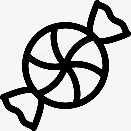 圆形糖果图标