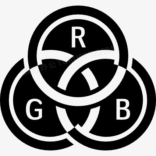 红绿蓝rgb三界的象征图标
