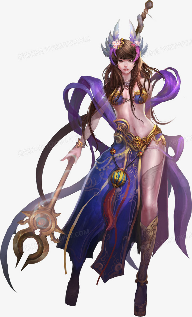 玄幻網遊性感美女