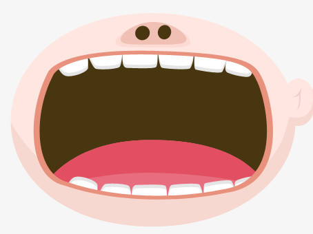 本作品全称为《粉色卡通风小孩子牙齿疼张大嘴巴哭泣创意元素》,使用