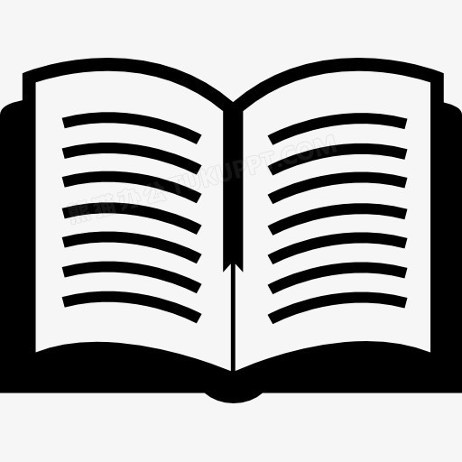 打开的课本图标PNG图片素材下载_打开PNG_熊猫办公