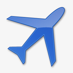 机场2蓝色图标png图片素材免费下载 蓝色图标png 256 256像素 熊猫办公