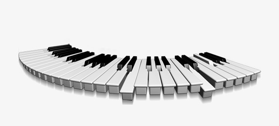 琴键png图片素材下载_琴键png_熊猫办公