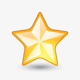五角星图标png素材