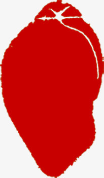 红色印章不规则中秋png图片素材下载_印章png_熊猫办公