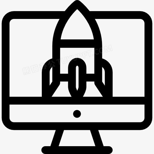 网络启动图标png图片素材下载_启动png_熊猫办公