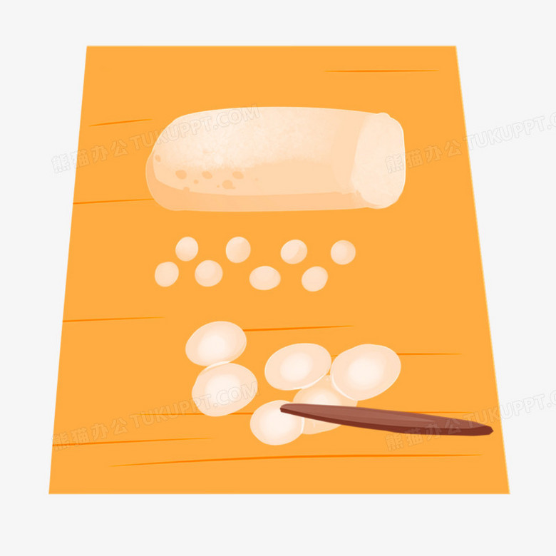 本作品全称为《卡通风擀饺子皮包饺子元素》,由迷南文化传媒(上海)