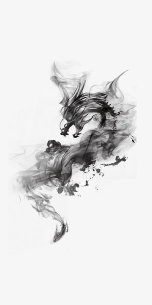 水墨中国风龙png图片素材下载_中国png_熊猫办公