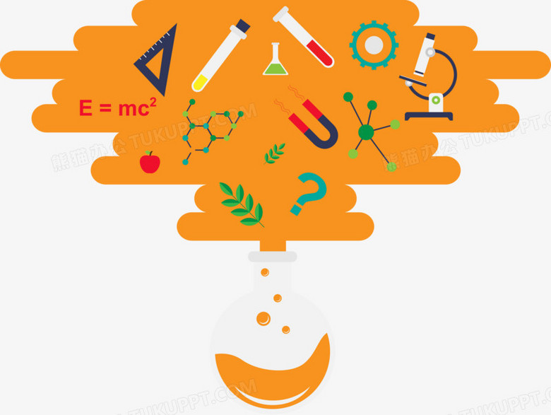 化学物理生物理科教学用具矢量图png图片素材下载 教学png 熊猫办公