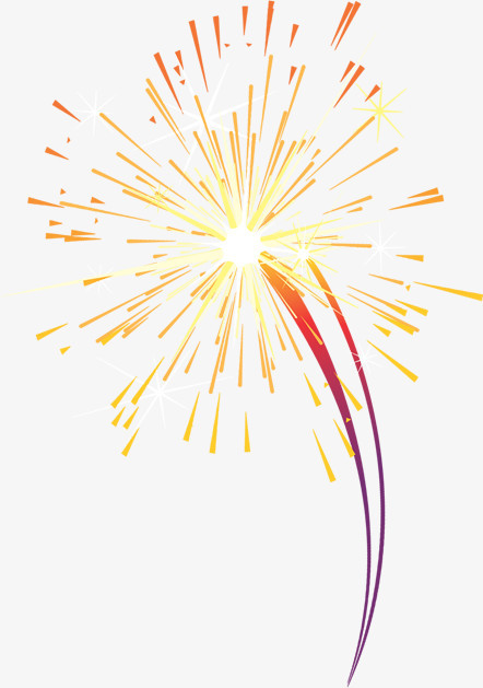 烟花喜庆海报png图片素材下载_海报png_熊猫办公