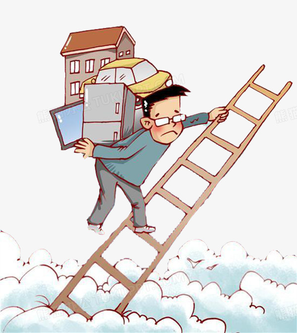 艰难行走的男人