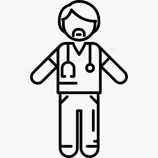 医生用听诊器图标