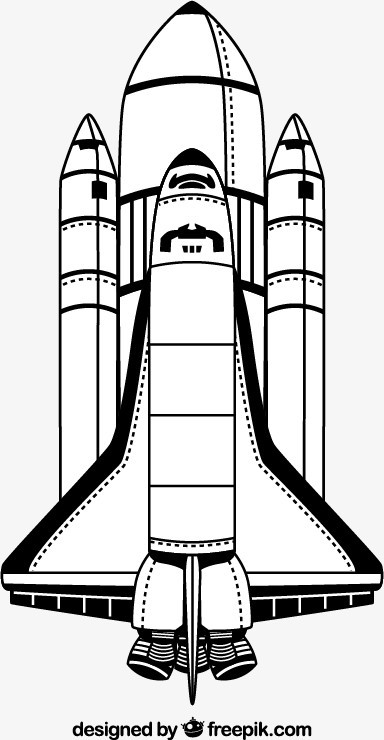 太空飞船设计图稿图片