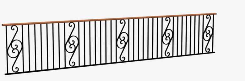 铁围栏png图片素材下载_围栏png_熊猫办公