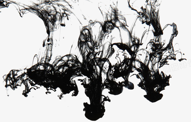 水中墨png图片素材下载_水中png_熊猫办公