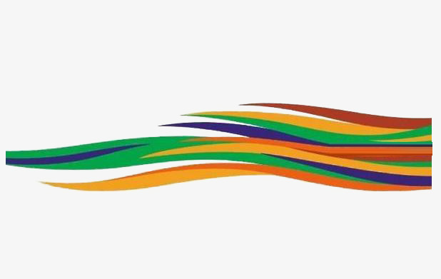 七彩彩条png图片素材下载_七彩png_熊猫办公