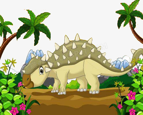 吃草的恐龙