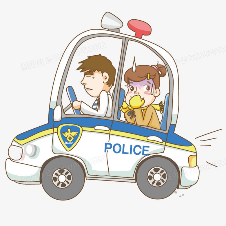 警車上的犯人