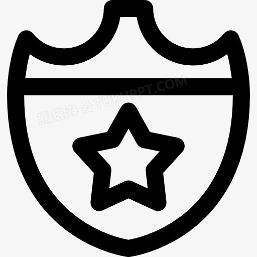 安全徽章图标