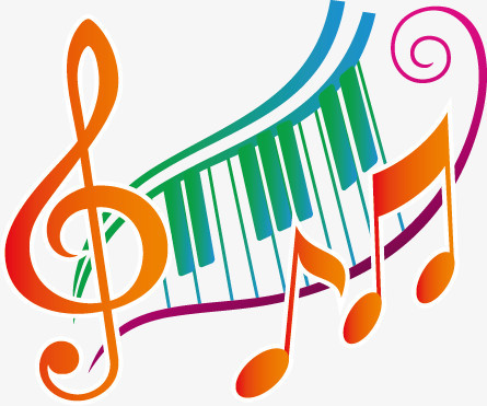 钢琴音符png图片素材下载_音符png_熊猫办公