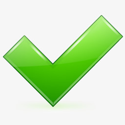 绿色对号png图片素材下载_对号png_熊猫办公