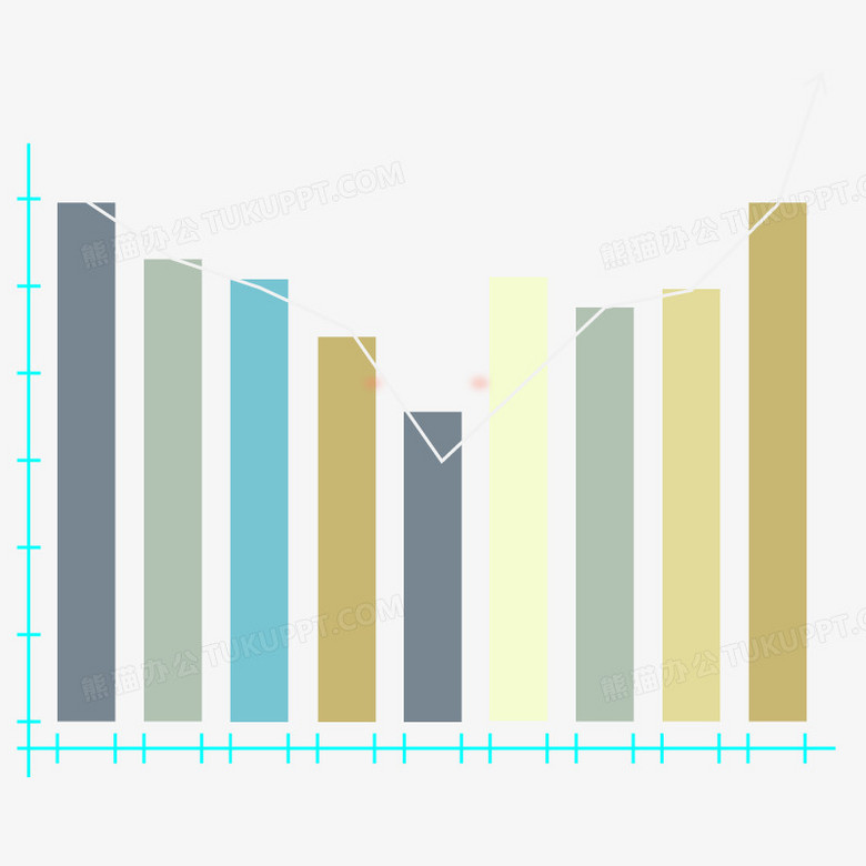 柱状图PNG图片素材下载_柱状PNG_熊猫办公