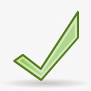 绿色的勾号iconPNG图片素材下载_绿色PNG_熊猫办公