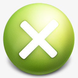 绿色错误error图标png图片素材下载_绿色png_熊猫办公