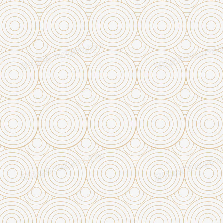 金色中式底纹矢量线条素材