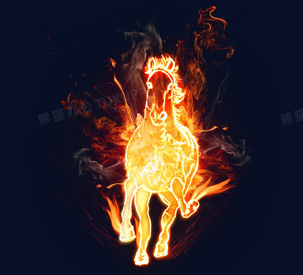 火焰马