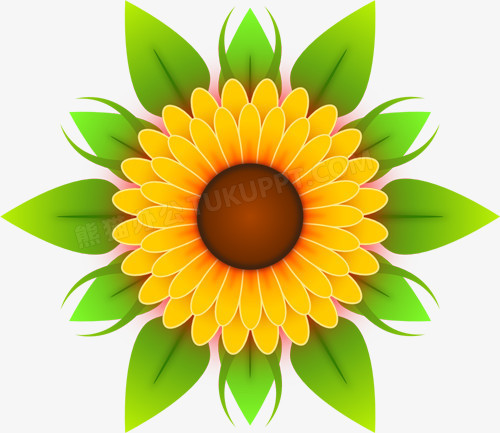 向日葵装饰图案