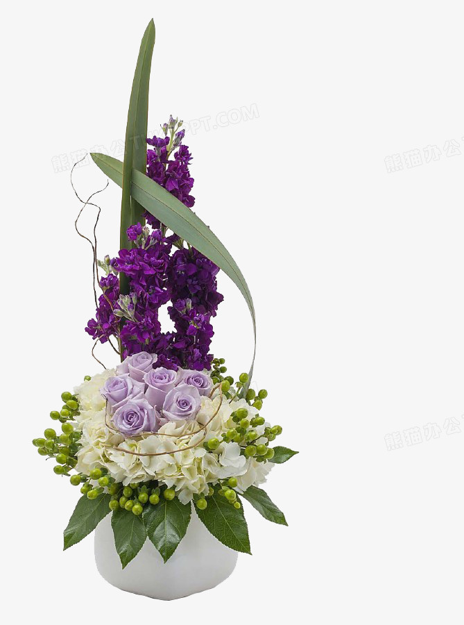 艺术造型插花花艺png图片素材免费下载 插花png 669 900像素 熊猫办公