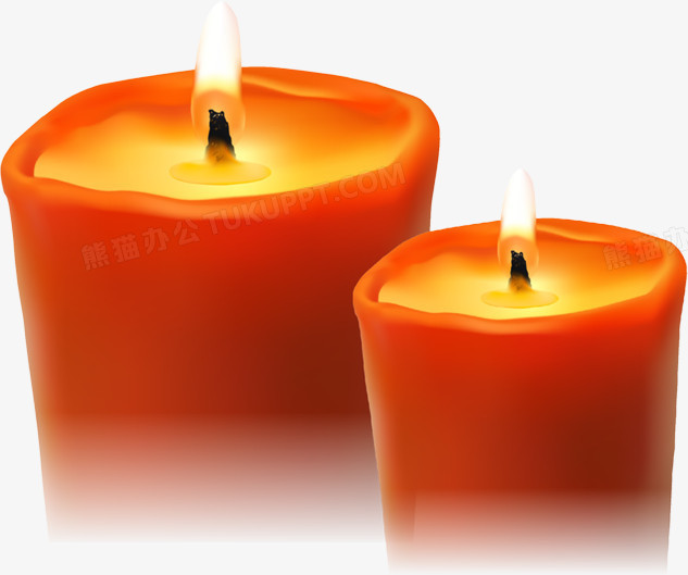 教师节红色蜡烛海报