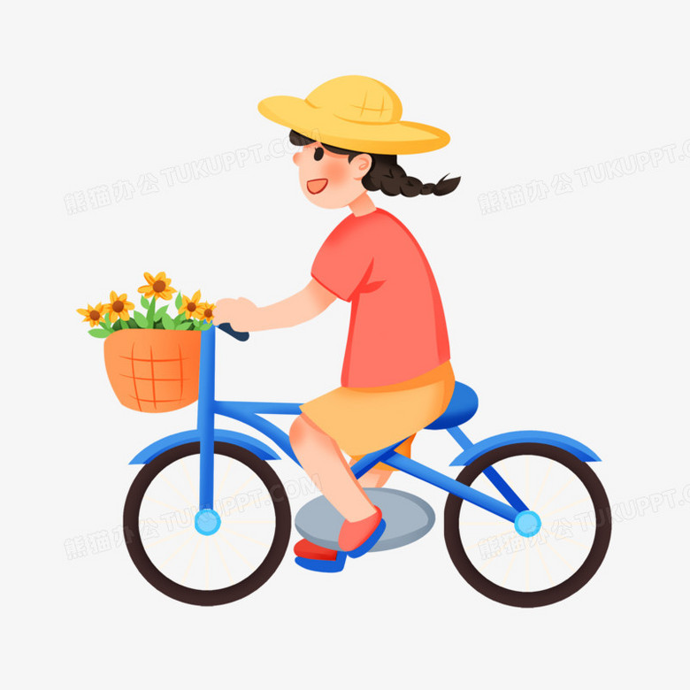 小女孩骑自行车旅游的日漫的简单介绍