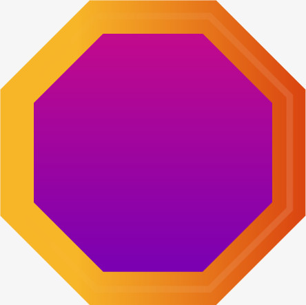 八边形png图片素材下载_八边形png_熊猫办公