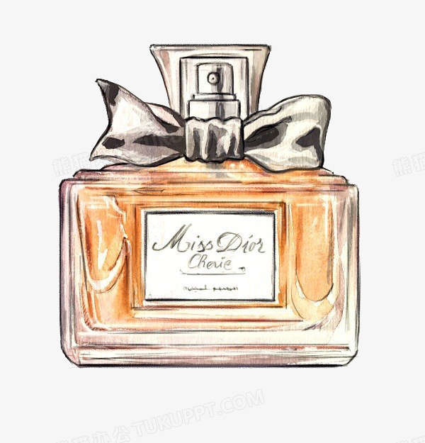 手绘奢侈品香水