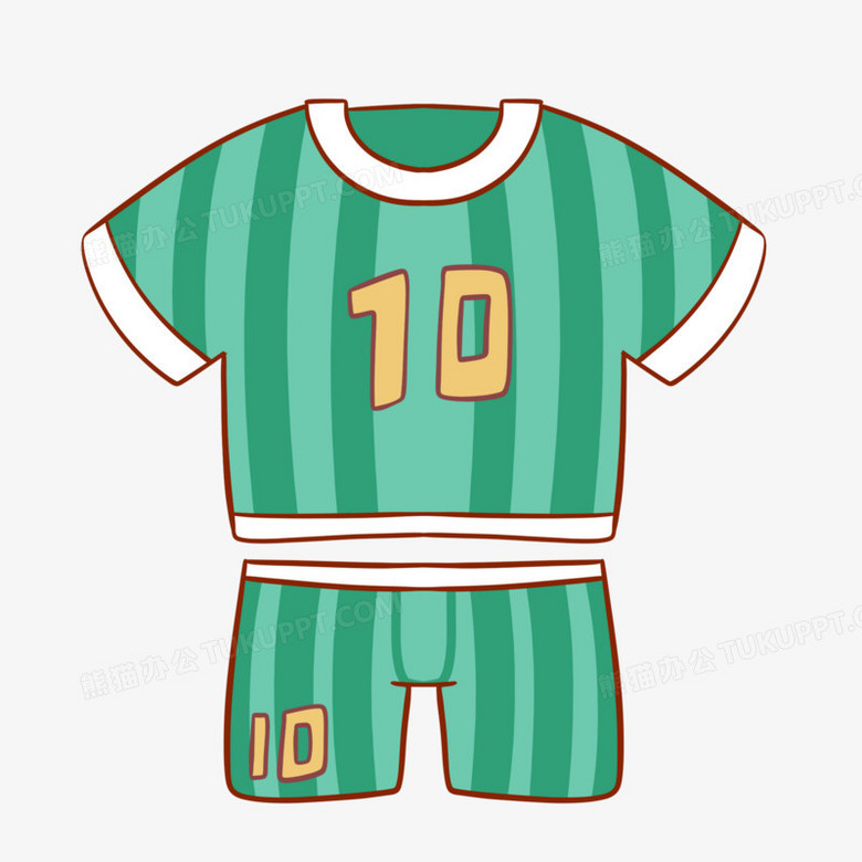 卡通夏装儿童衣服球衣套装素材