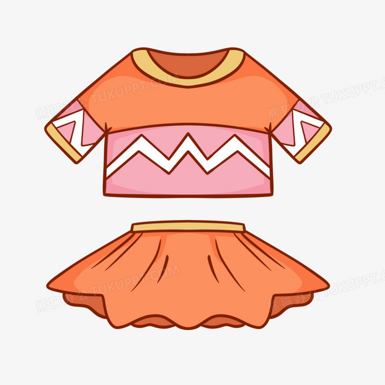 卡通夏装儿童衣服短袖短裙素材