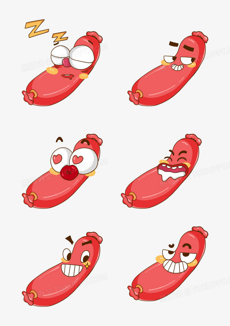 香肠表情符号图片