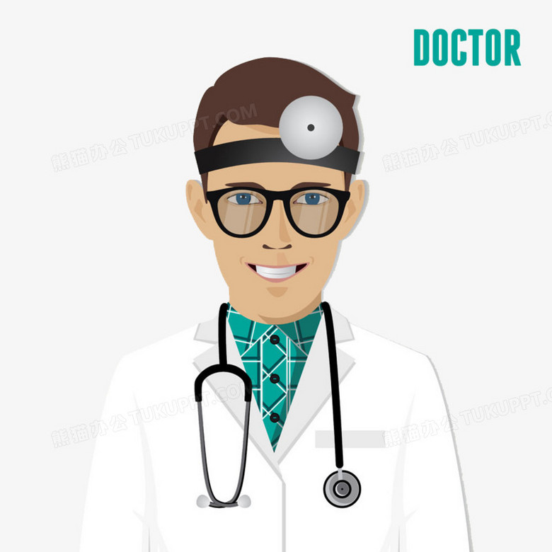 卡通医生png图片素材下载 医生png 熊猫办公