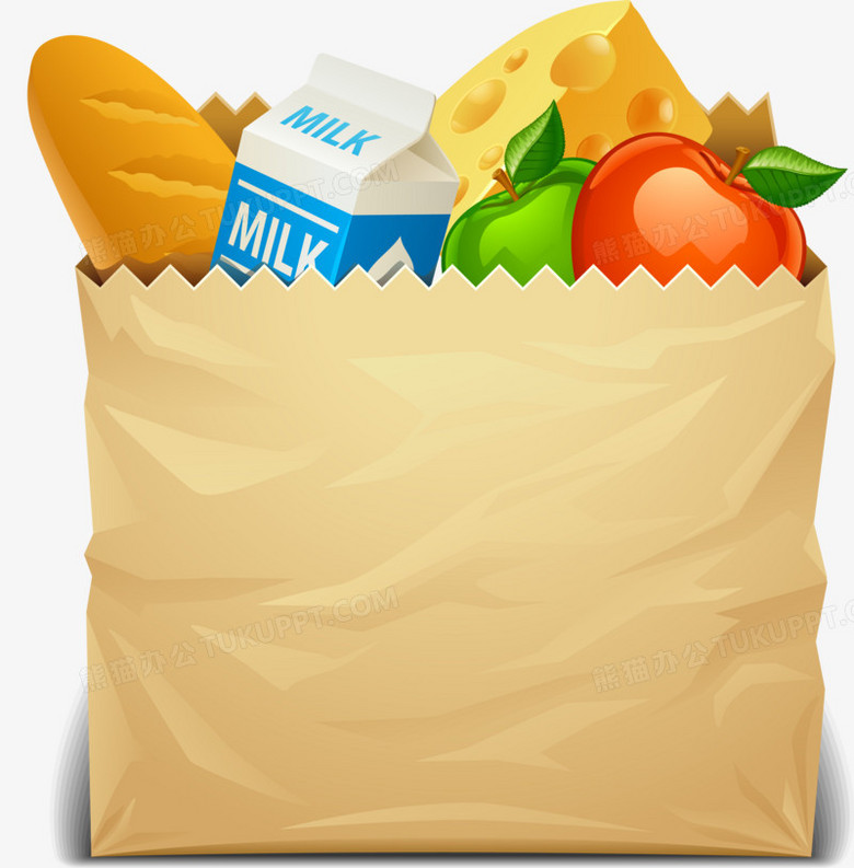 作品以彩色为背景,设计了超市包裹,整体呈现简约风.