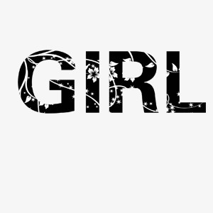 girl女孩艺术字