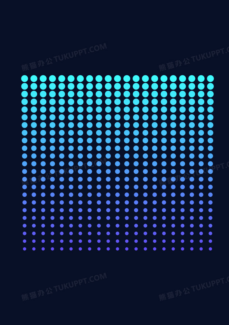 蓝色渐变波点底纹免抠纹理元素