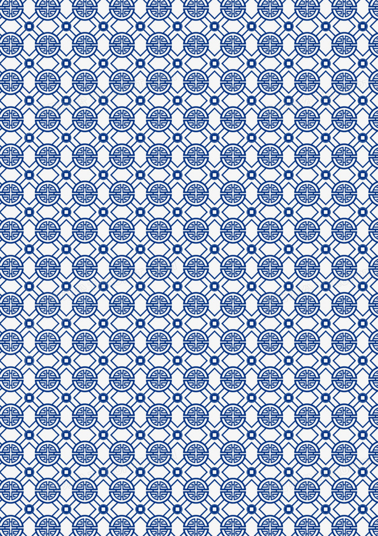 蓝色中国风底纹纹理png图片素材下载_蓝色png_熊猫办公