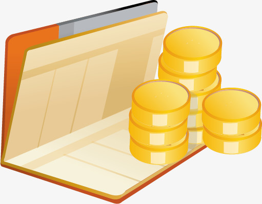 本作品全称为《黄色卡通手绘金币存折理财创意元素》,使用adobe