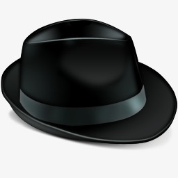 黑色的礼帽png图片素材免费下载 黑色png 256 256像素 熊猫办公