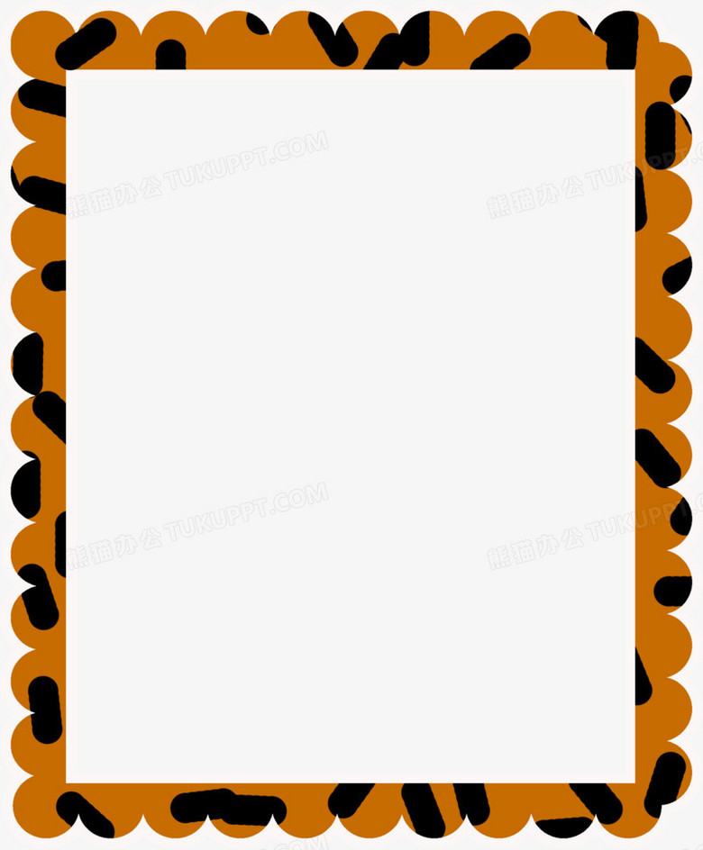 卡通边框图片素描相框