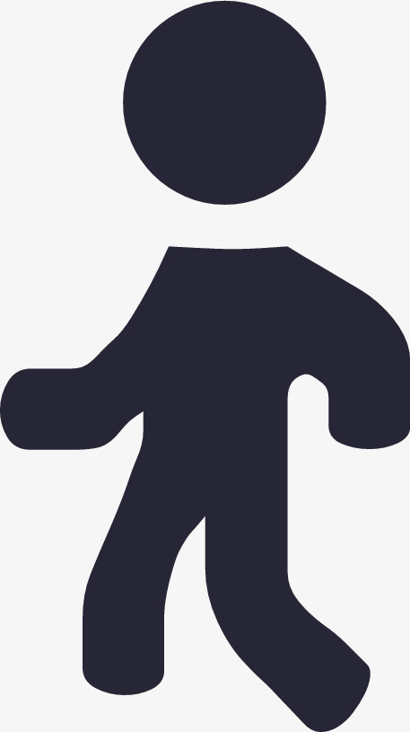 步行PNG图片素材下载_步行PNG_熊猫办公